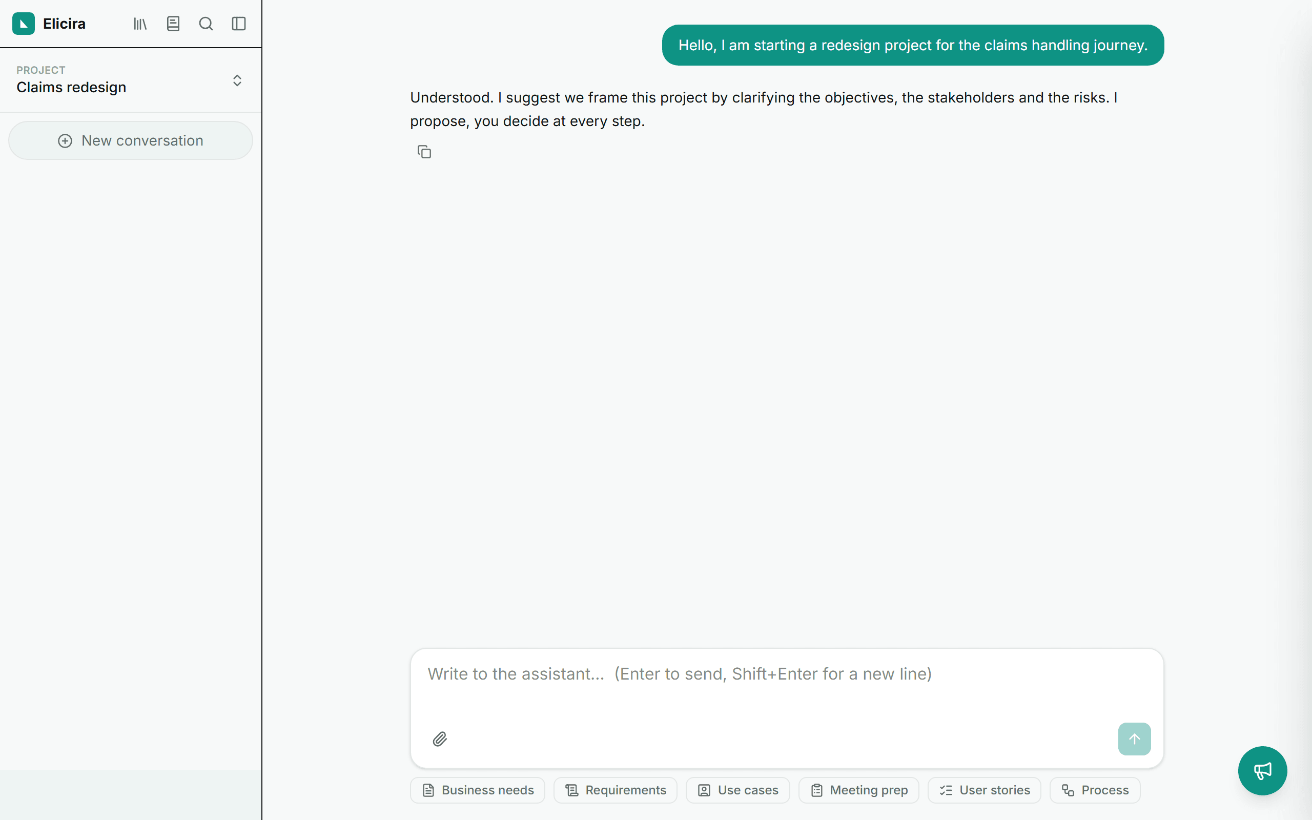 A question asked to the assistant and its answer in the thread.